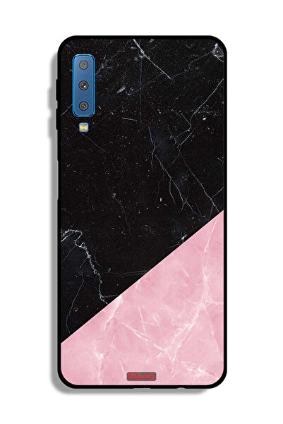 Tolwak غطاء حماية لهاتف Samsung Galaxy A7 (2018) بنمط رخامي