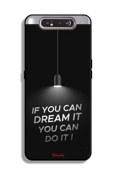 Tolwak غطاء حماية لهاتف سامسونج جالكسي A80 إذا كنت تستطيع أن تحلم به، يمكنك أ...