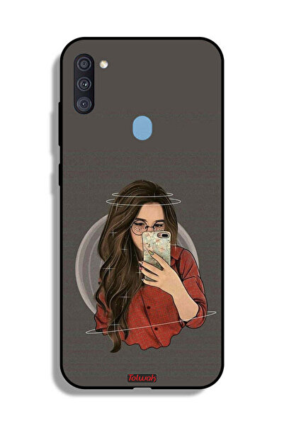 Tolwak غطاء حماية لهاتف Samsung Galaxy A11 لالتقاط صورة سيلفي