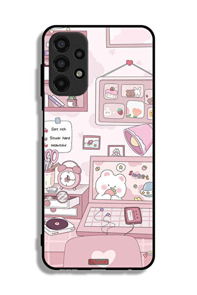 Tolwak Samsung Galaxy A13 4G Protective Case Cover Get Rich Study Hard