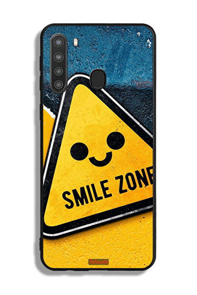 Tolwak غطاء حماية لهاتف سامسونج جالكسي A21 من سمايل زون