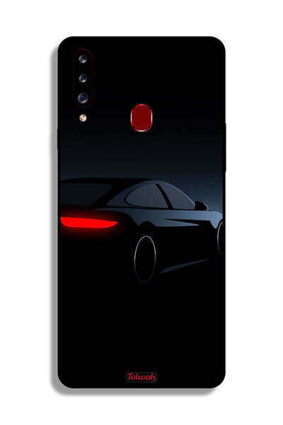 Tolwak Samsung Galaxy A20s Protective Case Cover Dark Car