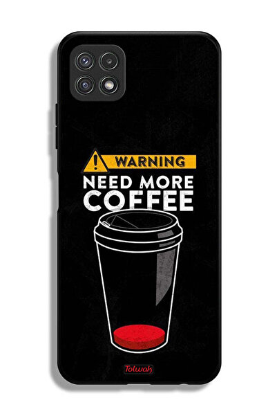Tolwak غطاء حماية لهاتف Samsung Galaxy A22 5G - هل تحتاج إلى المزيد من القهوة؟