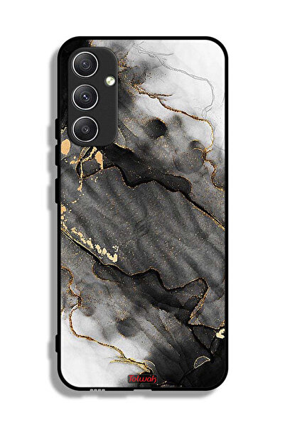 Tolwak غطاء حماية لهاتف سامسونج جالاكسي A34 5G، رخامي لامع