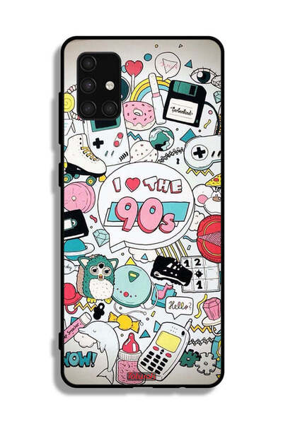 Tolwak غطاء حماية لهاتف سامسونج جالاكسي A71 4G - أحب التسعينيات