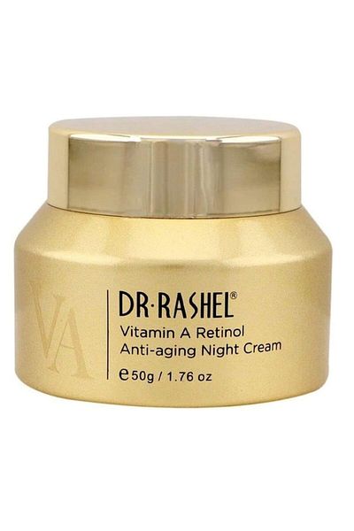 DR.RASHEL Cremă de noapte anti-îmbătrânire cu vitamina A și retinol 50g
