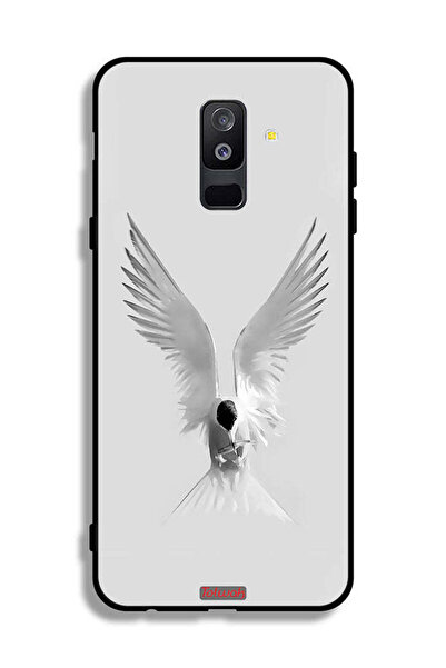 Tolwak غطاء حماية بتصميم أجنحة لهاتف سامسونج جالاكسي A6 بلس (2018)