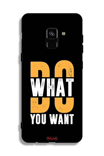 Tolwak غطاء حماية لهاتف Samsung Galaxy A8 Plus (2018) - افعل ما تريد