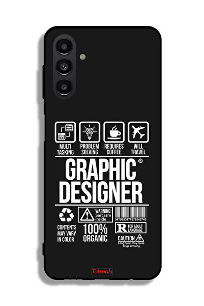Tolwak Samsung Galaxy A13 5G Protective Case Cover Graphic Designer Sticker