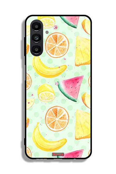 Tolwak غطاء حماية لهاتف سامسونج جالاكسي A04s برسومات فنية بألوان مائية وفواكه
