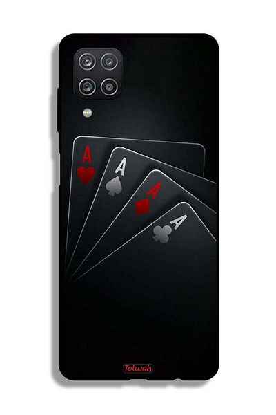 Tolwak غطاء حماية لهاتف سامسونج جالكسي A12 - بطاقات A