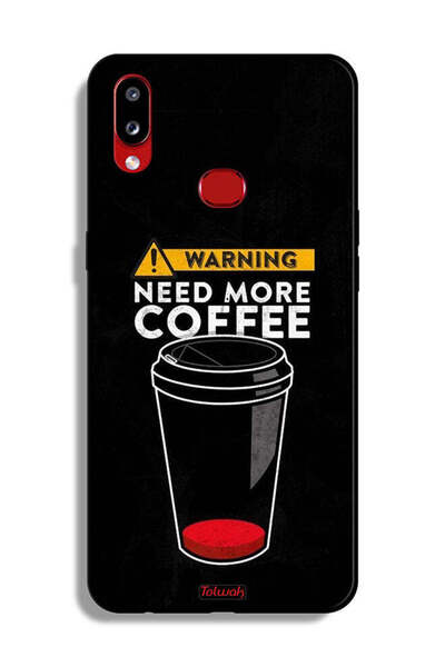 Tolwak غطاء حماية لهاتف Samsung Galaxy A10s - هل تحتاج إلى المزيد من القهوة؟