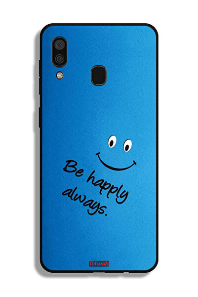 Tolwak غطاء حماية لهاتف سامسونج جالكسي A30 كن سعيدًا دائمًا