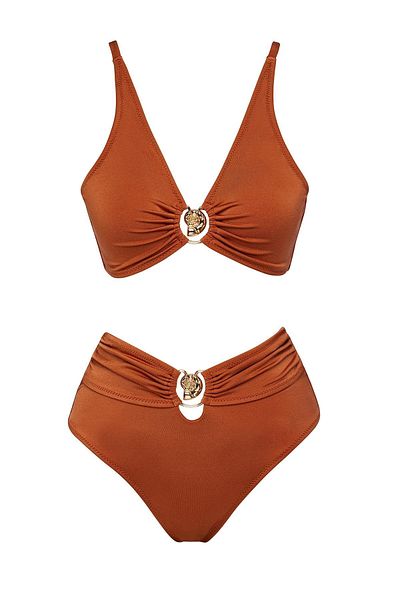 SAILOR moda Set de bikini cu talie înaltă cu design special