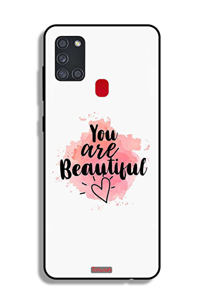 Tolwak Samsung Galaxy A21s Protective Case Cover You Are Beautiful