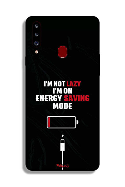 Tolwak غطاء حماية لهاتف سامسونج جالكسي A20s - أنا لست كسولاً، أنا في وضع توفي...