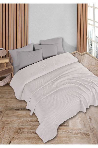 HomeBerry Mystic Light Lilac Single Pique Set 160 X 230 cm