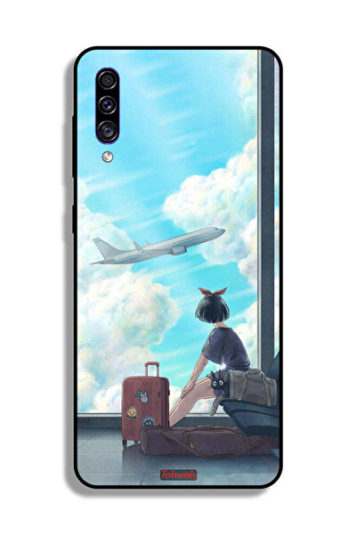 Tolwak غطاء حماية لهاتف Samsung Galaxy A30s بتصميم فن السفر