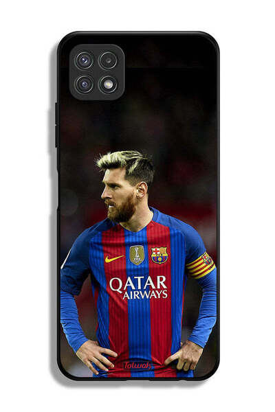 Tolwak غطاء حماية لهاتف سامسونج جالاكسي A22 5G ميسي برشلونة