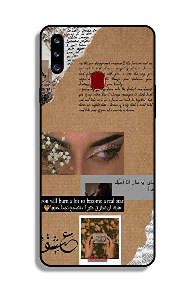Tolwak Samsung Galaxy A20s Protective Case Cover Arabic Quote You Will Burn A...