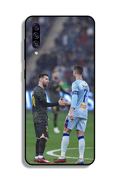 Tolwak غطاء حماية لهاتف سامسونج جالكسي A50 ميسي ورونالدو