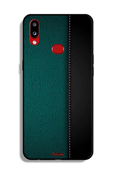 Tolwak غطاء حماية جلدي بنمط لهاتف Samsung Galaxy A10s