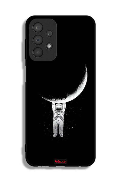 Tolwak Samsung Galaxy A23 Protective Case Cover Hanging From Moon