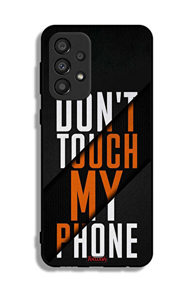 Tolwak Samsung Galaxy A33 5G Protective Case Cover Do Not Touch My Phone