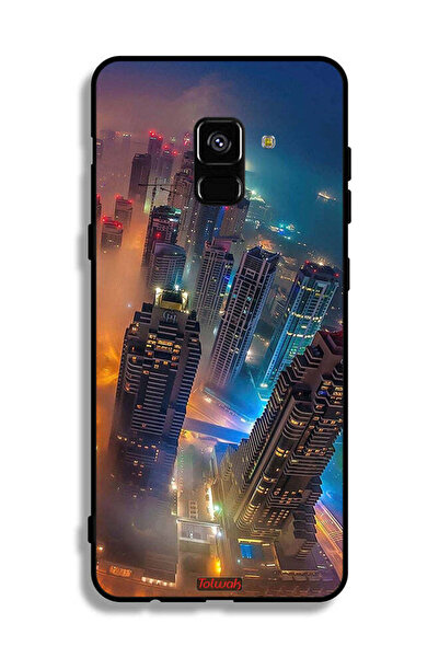 Tolwak غطاء حماية سكايسبير لهاتف سامسونج جالاكسي A8 بلس (2018)