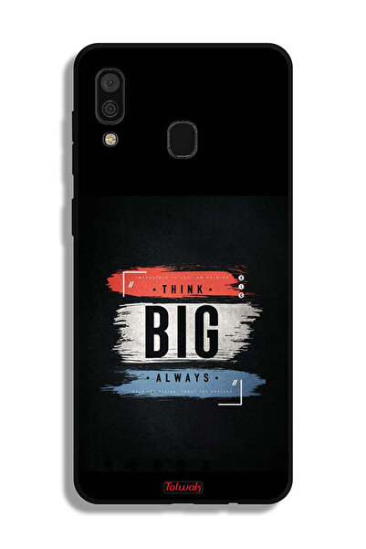 Tolwak غطاء حماية لهاتف Samsung Galaxy A30 - فكر دائمًا بشكل كبير