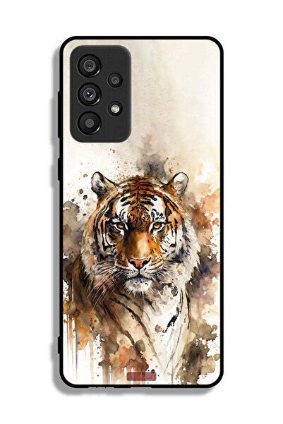 Tolwak غطاء حماية لهاتف Samsung Galaxy A73 5G بنقشة فن الفهد التجريدي