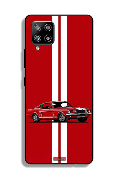 Tolwak Samsung Galaxy A42 5G Protective Case Cover Vintage Car Abstract Art