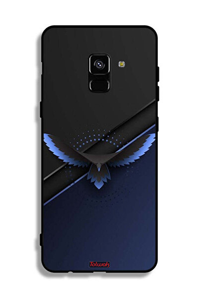 Tolwak غطاء حماية لهاتف Samsung Galaxy A8 Plus (2018) بتصميم فن تجريدي رقمي م...