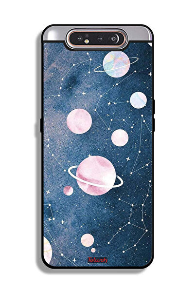 Tolwak Samsung Galaxy A80 Protective Case Cover Space Art