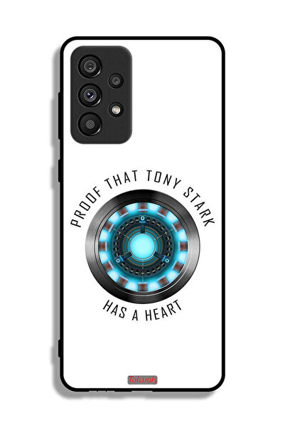 Tolwak غطاء حماية لهاتف Samsung Galaxy A73 5G دليل على أن توني ستارك لديه قلب
