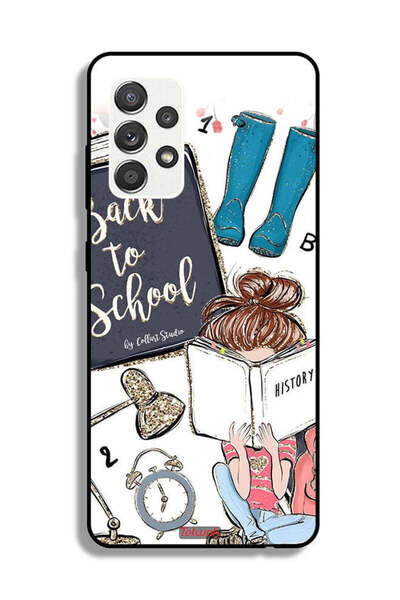 Tolwak غطاء حماية لهاتف Samsung Galaxy A32 5G بتصميم فتاة العودة إلى المدرسة ...