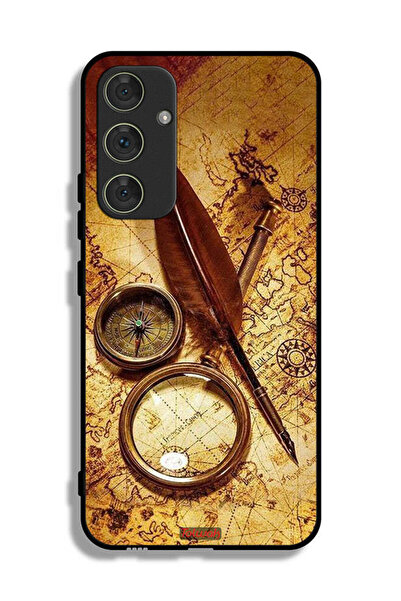 Tolwak غطاء حماية لهاتف سامسونج جالاكسي A54 5G بتصميم بوصلة عتيقة