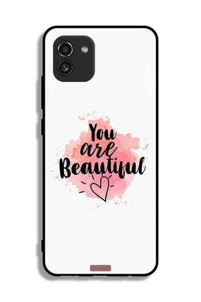 Tolwak غطاء الحماية Samsung Galaxy A03 من سامسونج Galaxy A03 غطاء حماية أنتِ جميلة