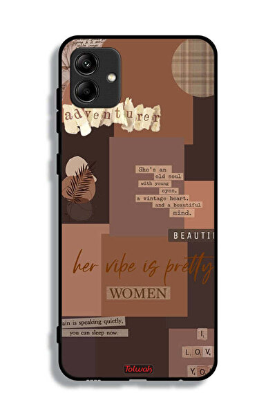 Tolwak Samsung Galaxy M04 Protective Case Cover Adventurer Women