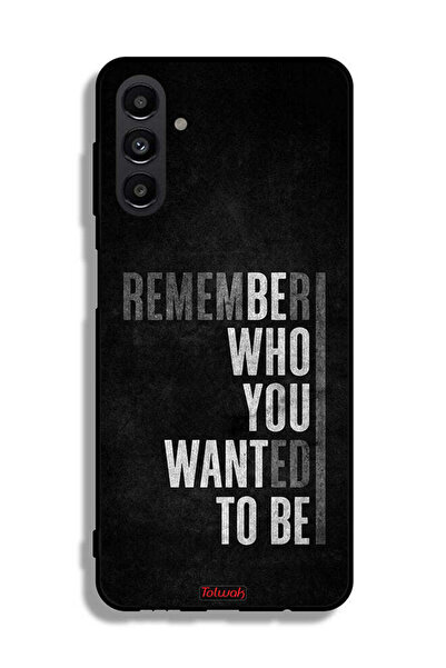 Tolwak غطاء حماية لهاتف سامسونج جالكسي A04s تذكر من أردت أن تكون