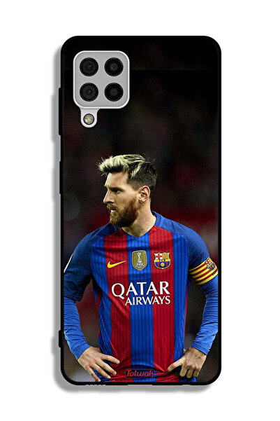 Tolwak غطاء حماية سامسونج جالاكسي A22 4G Galaxy A22 4G غطاء حماية ميسي برشلونة