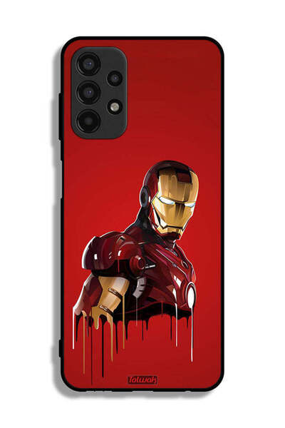 Tolwak غطاء حماية لهاتف سامسونج جالاكسي A13 4G برسومات الرجل الحديدي