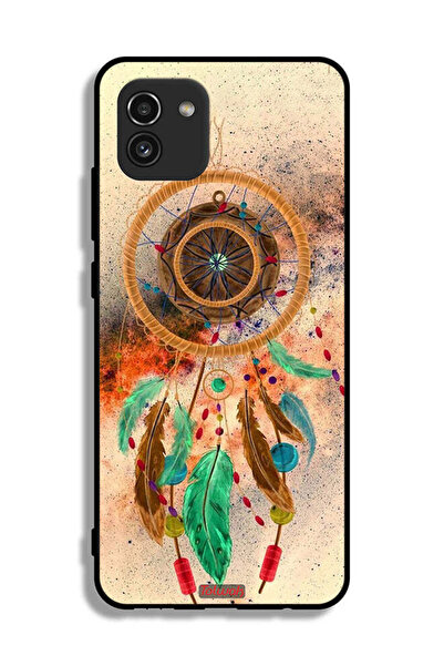 Tolwak غطاء حماية لهاتف سامسونج جالكسي A03 بتصميم ماندالا ريش معلق