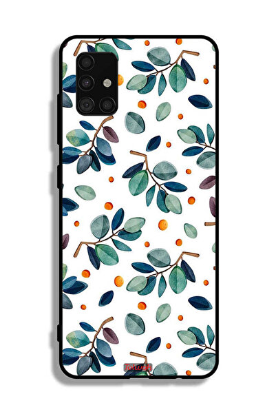 Tolwak غطاء حماية لهاتف سامسونج جالاكسي A51 5G بنقشة أوراق الشجر