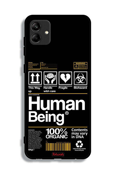 Tolwak Samsung Galaxy A04 Protective Case Cover Human Being Sticker
