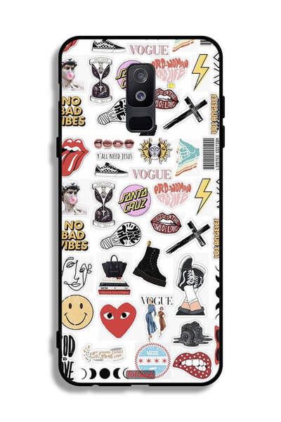 Tolwak غطاء حماية لهاتف سامسونج جالاكسي A6 بلس (2018) بدون ملصقات سلبية