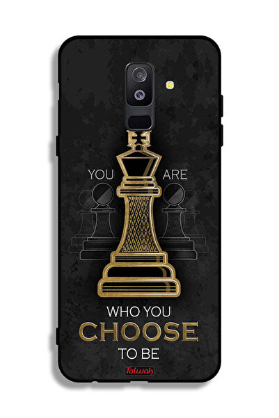 Tolwak غطاء حماية لهاتف سامسونج جالكسي A6 بلس (2018) أنت من تختار أن تكون