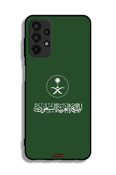 Tolwak غطاء حماية لهاتف سامسونج جالاكسي A13 4G بشعار المملكة العربية السعودية