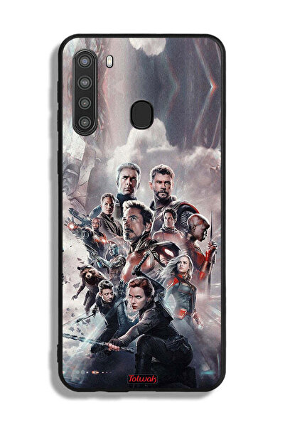 Tolwak غطاء حماية لهاتف Samsung Galaxy A21 Avengers