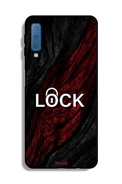 Tolwak غطاء حماية قابل للقفل لهاتف Samsung Galaxy A7 (2018)